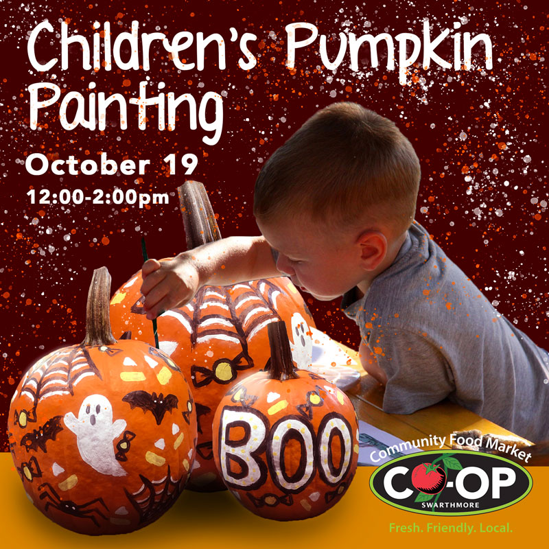 pumpkin painting graphic