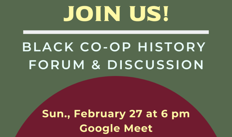 Black CO-OP History: Forum and Discussions